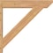 Ekena Millwork Traditional Slat Smooth Outlooker, Western Red Cedar, 7 1/2"W x 38"D x 38"H OUT08X38X38TRA06SWR - alternate 4